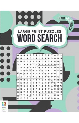 Large Print Puzzle Book Word Search 1